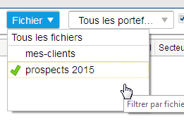 Cocher les fichiers